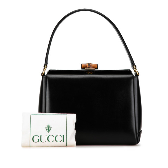 Pre-Loved Gucci Bamboo Leather Handbag - Picture 10 of 10